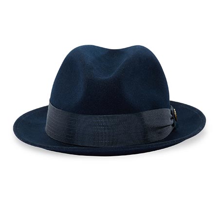 Navy Blue Fedora